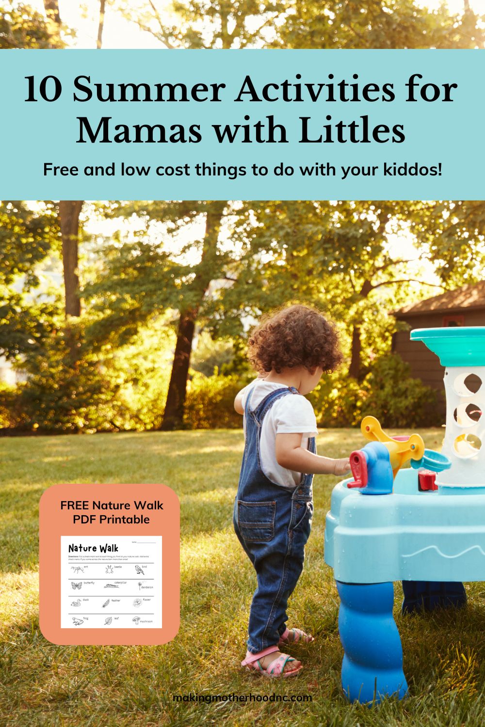 10 Summer Activities for Mamas with Littles